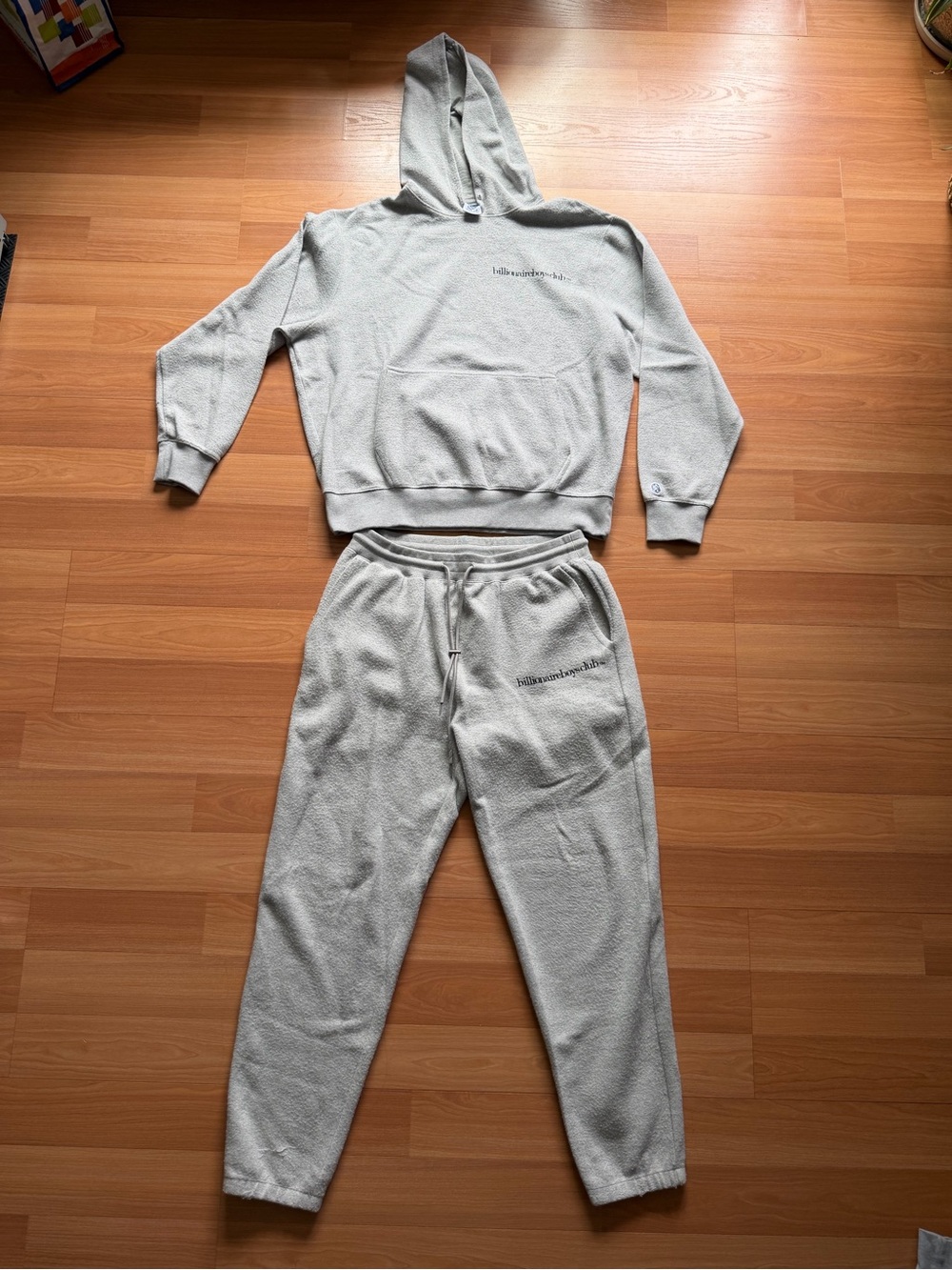 Billionaire Boys Club BBC Gray Hoodie & Sweatpants Set XXL/XL